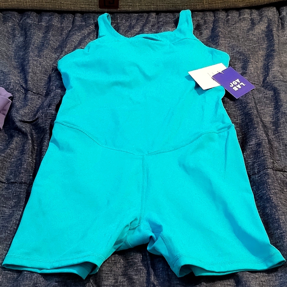 Joy Lab( Target brand) body suit size M blue